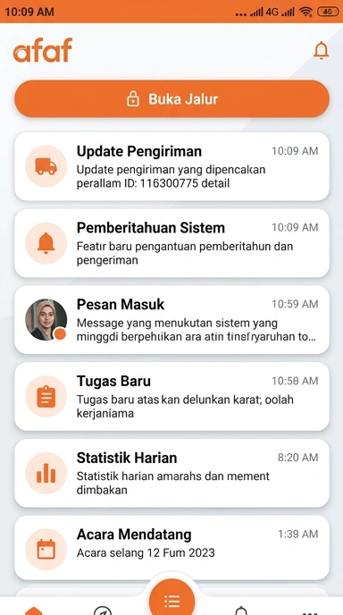Tampilan link alternatif afaf