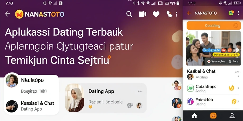 Tampilan bersih dan intuitif dari aplikasi NANASTOTO.